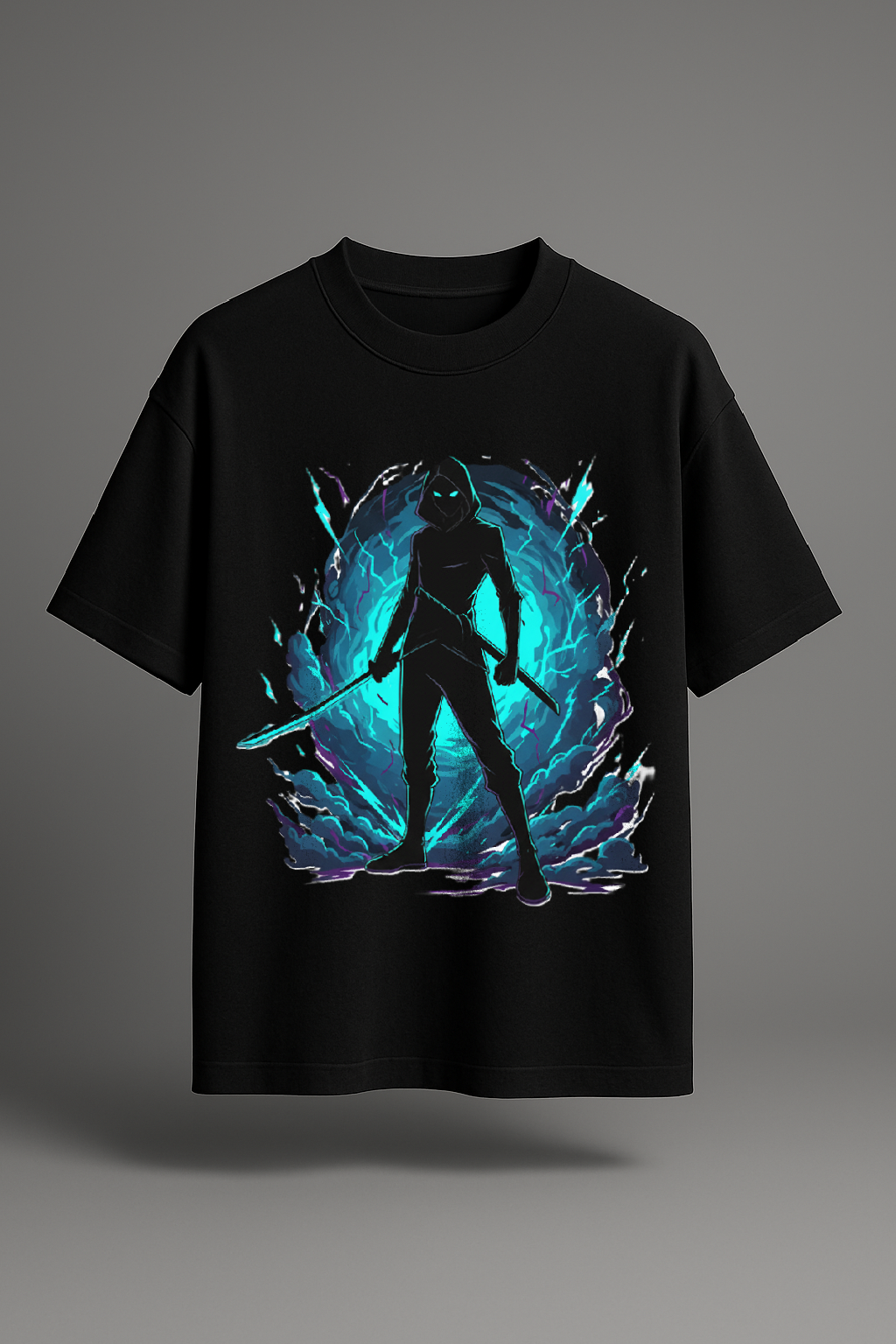 Dark Mode Warrior - Graphic Oversized Tee